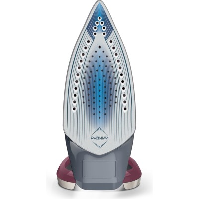 Праска Tefal Ultragliss Plus, 2800Вт, 270мл, паровий удар -260гр, постійна пара - 50гр, керам. підошва, бордово-сірий (FV6840E0)