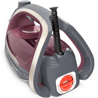 Праска Tefal Ultragliss Plus, 2800Вт, 270мл, паровий удар -260гр, постійна пара - 50гр, керам. підошва, бордово-сірий (FV6840E0)