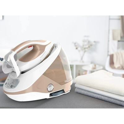 Праска-парогенератор Tefal Pro Express Eco, 2200Вт, 1800мл, паровий удар -550гр, постійна пара - 140гр, біло-золотий (GV9E22E0)