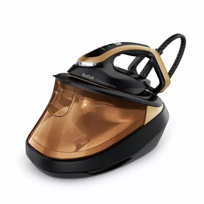 Праска-парогенератор Tefal Pro Express Vision, 3000Вт, 1200мл, паровий удар -800гр, постійна пара - 180гр, керам. підошва, чорно