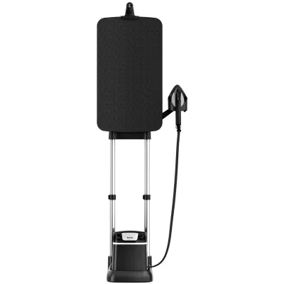 Прасувальна система Tefal IXEO+, 2980Вт, 1000мл, паровий удар -90гр, верт. відпарювання, керам. підошва, чорний (QT1510E0)