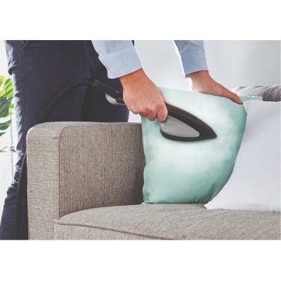 Прасувальна система Tefal IXEO+, 2980Вт, 1000мл, паровий удар -90гр, верт. відпарювання, керам. підошва, чорний (QT1510E0)