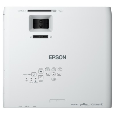 Проєктор Epson EB-L260F FHD, 4600 lm, LASER, 1.32-2.12, WiFi (V11HA69080)