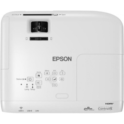 Проєктор Epson EB-W49 WXGA, 3800 lm, 1.3-1.56 (V11H983040)