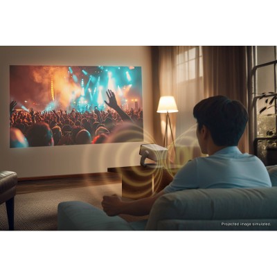 Проєктор Epson EF-22B FHD, 1000 lm, LASER, 1, Google TV, black (V11HB38140)