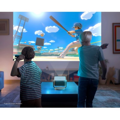 Проєктор Epson EF-22B FHD, 1000 lm, LASER, 1, Google TV, black (V11HB38140)