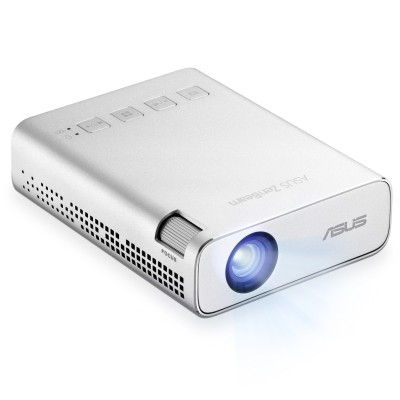 Проєктор портативний Asus ZenBeam E1R WVGA, 200 lm, LED, 1.2, WiFi (90LJ00J3-B01070)