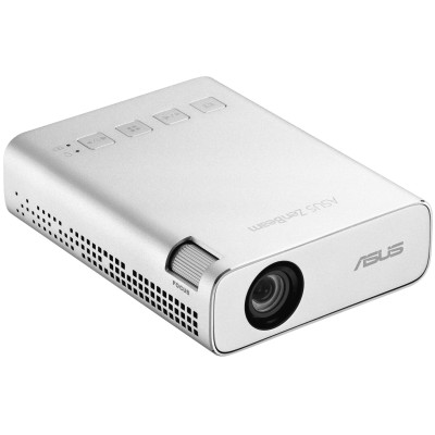 Проєктор портативний Asus ZenBeam E1R WVGA, 200 lm, LED, 1.2, WiFi (90LJ00J3-B01070)
