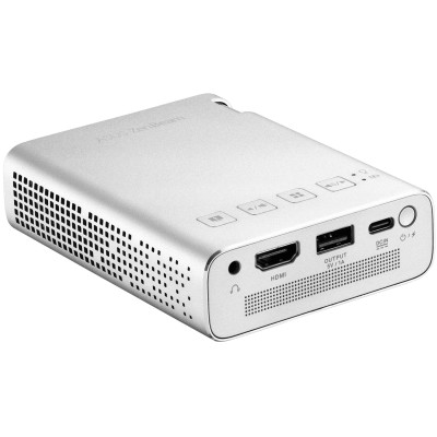 Проєктор портативний Asus ZenBeam E1R WVGA, 200 lm, LED, 1.2, WiFi (90LJ00J3-B01070)