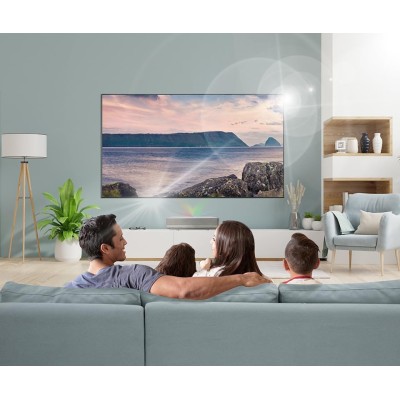 Проєктор ультракороткофокусний HP BP5000 UHD, 2000 lm, LASER, 0.23, WiFi, Smart Aptoide (2U5Z7AA)