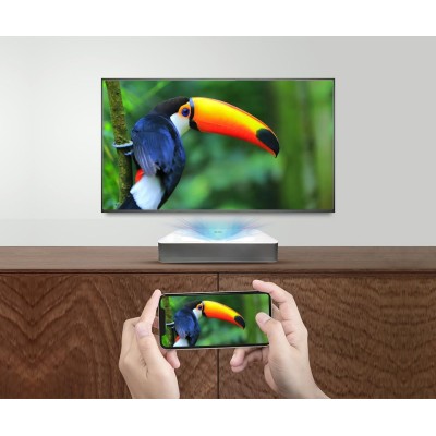 Проєктор ультракороткофокусний HP BP5000 UHD, 2000 lm, LASER, 0.23, WiFi, Smart Aptoide (2U5Z7AA)