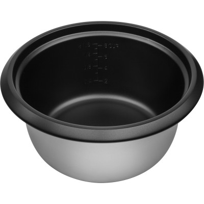 Рисоварка Sencor, 500Вт, чаша-1,5л, електр. керування , знімна кришка, нерж. сталь, сірий (SRM1550SS)