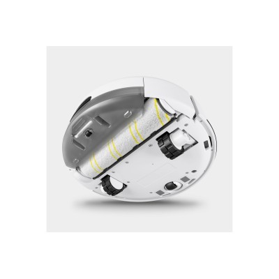 Робот-пилосос Karcher RCF 3, h=12см, вологе прибирання, конт пил -0.115л, вода -0.43л, автон. робота до 120хв, білий (1.269-660.
