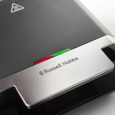 Сендвічмейкер Russell Hobbs, 750Вт, 1 пластина-сендвіч, корпус-пластик, чорний (26800-56)