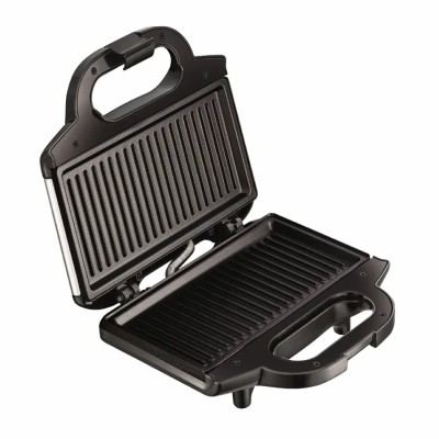 Сендвічмейкер Tefal Ultracompact 700Вт, 1 пластина-гриль, корпус-пластик, чорно-сріблястий (SM157236)