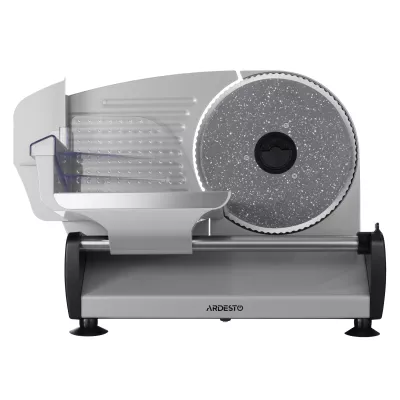 Скиборізка Ardesto, 250Вт, лезо-нержавіюча сталь з керамічним покриттям, діаметр ножа-190мм, корпус-метал/пластик, сіро-чорний (