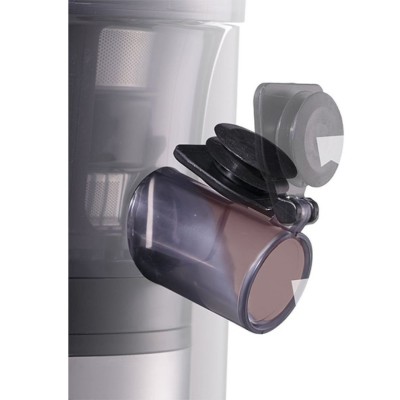 Соковитискач Panasonic Viva Collection шнековий 150Вт, чаша-0.4л, пластик/метал, чорний (MJ-L500STQ)