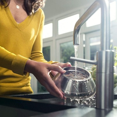 Соковитискач Philips Avance Collection відцентрований 1200Вт, чаша-1л, жмих-2.1л, жолоб на ціле яблуко, пластик/метал, сріблясти