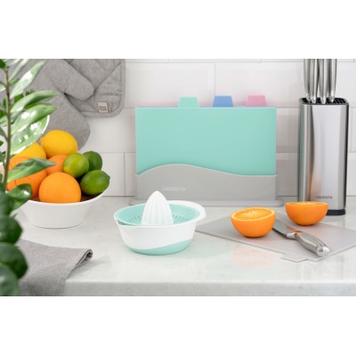 Соковитискач ручний для цитрусових Ardesto Fresh, 0.6л, пластик, блакитний (AR1464TP)