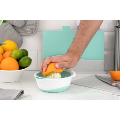 Соковитискач ручний для цитрусових Ardesto Fresh, 0.6л, пластик, блакитний (AR1464TP)