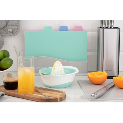 Соковитискач ручний для цитрусових Ardesto Fresh, 0.6л, пластик, блакитний (AR1464TP)