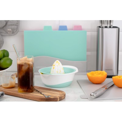 Соковитискач ручний для цитрусових Ardesto Fresh, 0.6л, пластик, блакитний (AR1464TP)