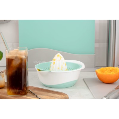 Соковитискач ручний для цитрусових Ardesto Fresh, 0.6л, пластик, блакитний (AR1464TP)