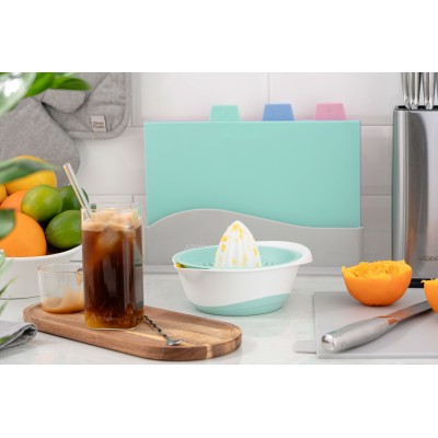 Соковитискач ручний для цитрусових Ardesto Fresh, 0.6л, пластик, блакитний (AR1464TP)