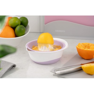 Соковитискач ручний для цитрусових Ardesto Fresh, 0.6л, пластик, ліловий (AR1464LP)