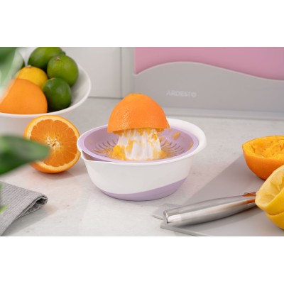 Соковитискач ручний для цитрусових Ardesto Fresh, 0.6л, пластик, ліловий (AR1464LP)