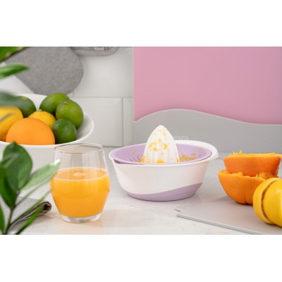 Соковитискач ручний для цитрусових Ardesto Fresh, 0.6л, пластик, ліловий (AR1464LP)