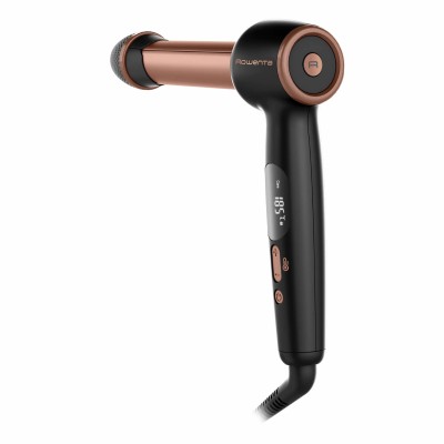 Стайлер Rowenta Twist Curl, автоматичний, темп.режимів-4, 150C–210С, кераміка, рукавика та термопідкладка, чорно-золотий (CF4620