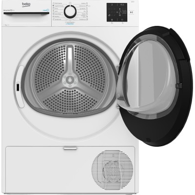 Сушильна машина Beko тепловий насос, 7кг, A++, 54.5см, дисплей, ф-ція ПАР, білий (BM3T37239WB) Сушильна машина Beko тепловий насос, 7кг, A++, 54.5см, дисплей, ф-ція ПАР, білий (BM3T37239WB)