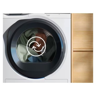 Сушильна машина Electrolux тепловий насос, 8кг, A++, 64см, дисплей, білий (EW6D283YU)