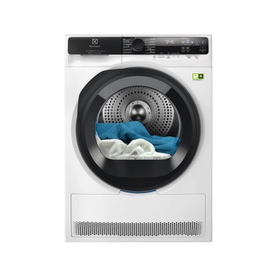 Сушильна машина Electrolux тепловий насос, 8кг, A+++, 64см, дисплей, інвертор, білий (EW9D585KCU)