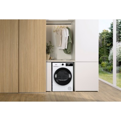 Сушильна машина Gorenje конденсаційна, 8кг, А++, 60см, дисплей, білий (DHNE82)