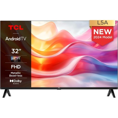 Телевізор 32" TCL LED FHD 60Hz Smart Android TV Black (32L5A) Телевізор 32" TCL LED FHD 60Hz Smart Android TV Black (32L5A)