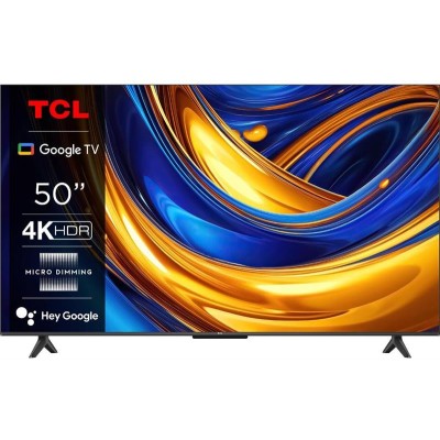 Телевізор 50" TCL LED 4K 60Hz Smart Google TV Titan (50P69B)