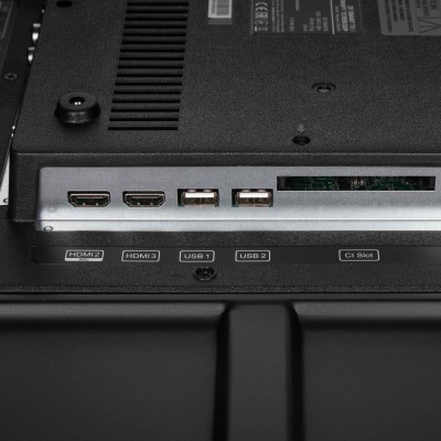 Телевізор 55" 2E QLED 4K 60Hz Smart Google TV Black (2E-55A77Q)