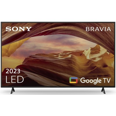 Телевізор 55" Sony LCD 4K 50Hz Smart GoogleTV Black (KD55X75WL)