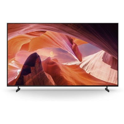 Телевізор 55" Sony LCD 4K 50Hz Smart GoogleTV Black (KD55X80L)