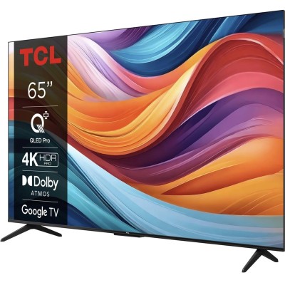 Телевізор 65" TCL QLED 4K 60Hz Smart Google TV Titan (65T7B)