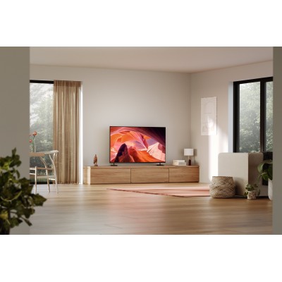 Телевізор 75" Sony LCD 4K 50Hz Smart GoogleTV Black (KD75X80L)
