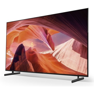 Телевізор 75" Sony LCD 4K 50Hz Smart GoogleTV Black (KD75X80L)