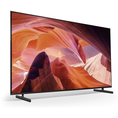 Телевізор 75" Sony LCD 4K 50Hz Smart GoogleTV Black (KD75X80L)