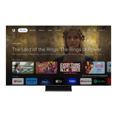 Телевізор 75" TCL MiniLED 4K 144Hz Smart Google TV Titan ONKYO sound (75MQLED80)