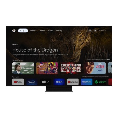 Телевізор 75" TCL MiniLED 4K 144Hz Smart Google TV Titan ONKYO sound (75MQLED80)