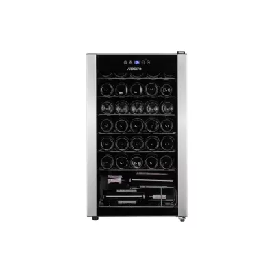 Холодильник ARDESTO для вина, 84.2x48х44, мороз.відд.-96л, зон - 1, бут-34, ST, диспл внутр., чорний (WCF-M34)