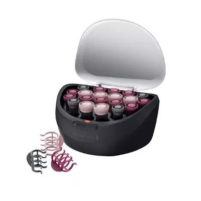 Термо бігуді Remington Ionic, 500Вт, D-20,23,27mm, 20шт, іонізація, кондиціонування, чорний (H5600)