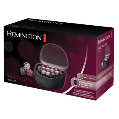 Термо бігуді Remington Ionic, 500Вт, D-20,23,27mm, 20шт, іонізація, кондиціонування, чорний (H5600)